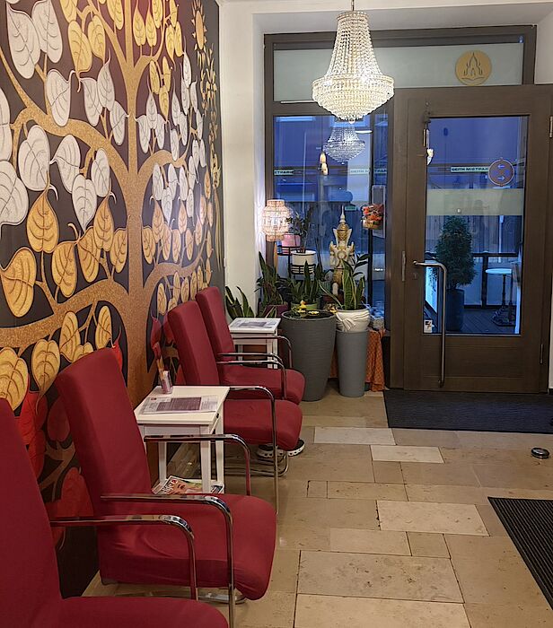 Unser Warteraum Thien Hom - Thai Massage -München