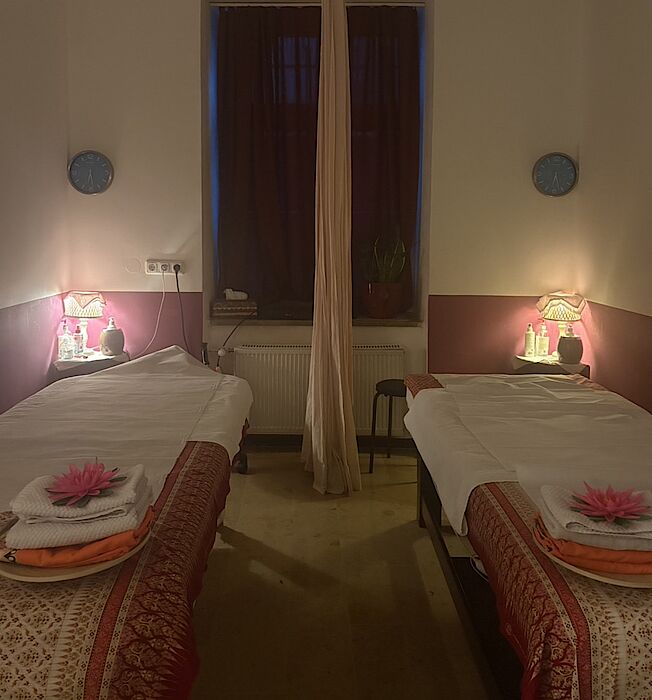 2. Behandlungsraumfür Paarmassagen - Thien Hom - Thai Massage -München