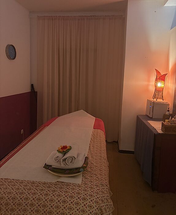 Behandlungsraum Premium Einzelzimmer - Thien Hom - Thai Massage -München